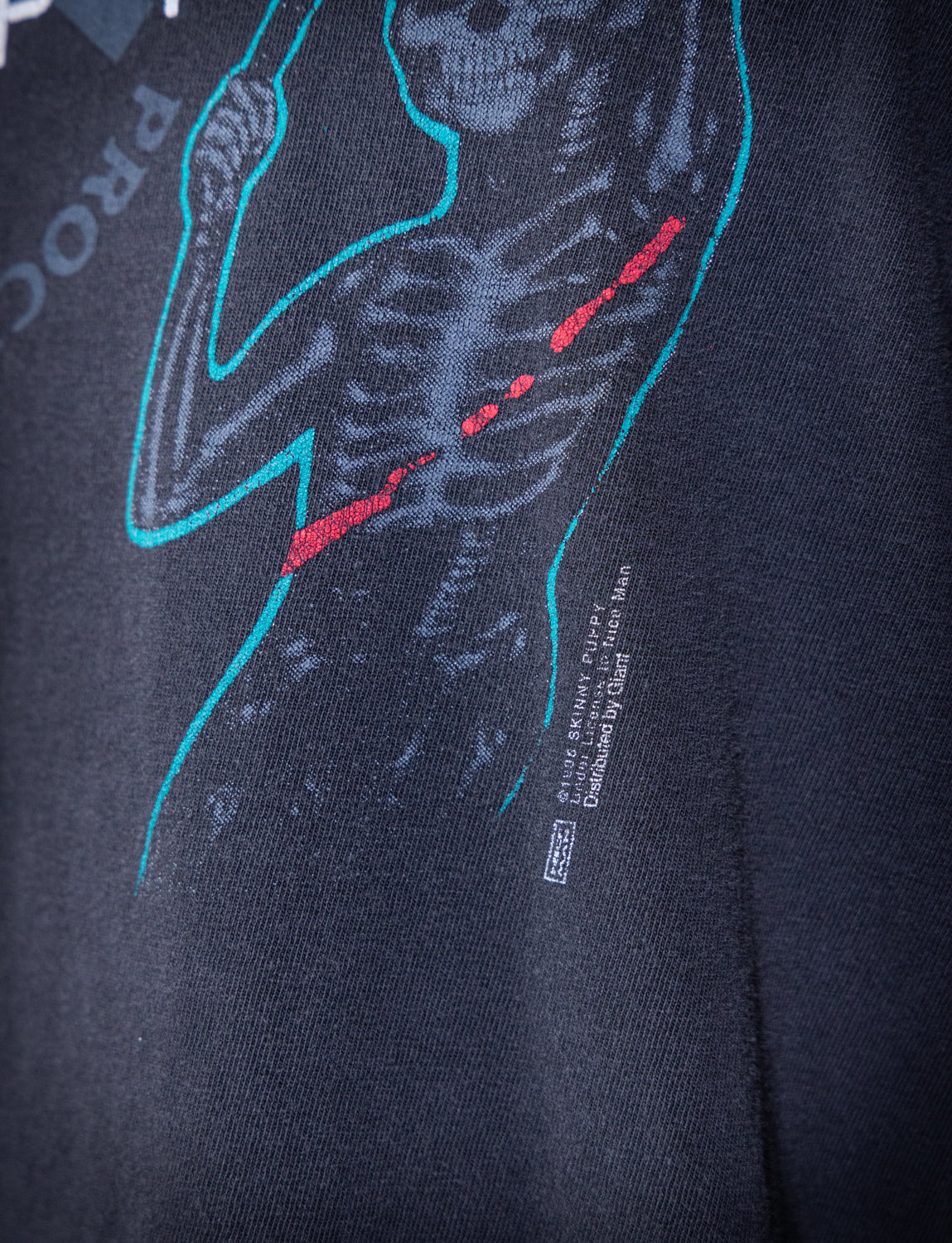Vintage 1995 Skinny Puppy Cures That Kill Concert T Shirt XL
