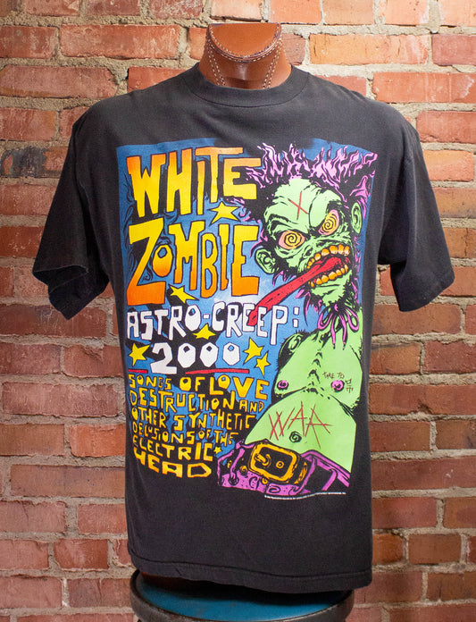 Vintage 1995 White Zombie Astrocreep 2000 Concert T-Shirt XL