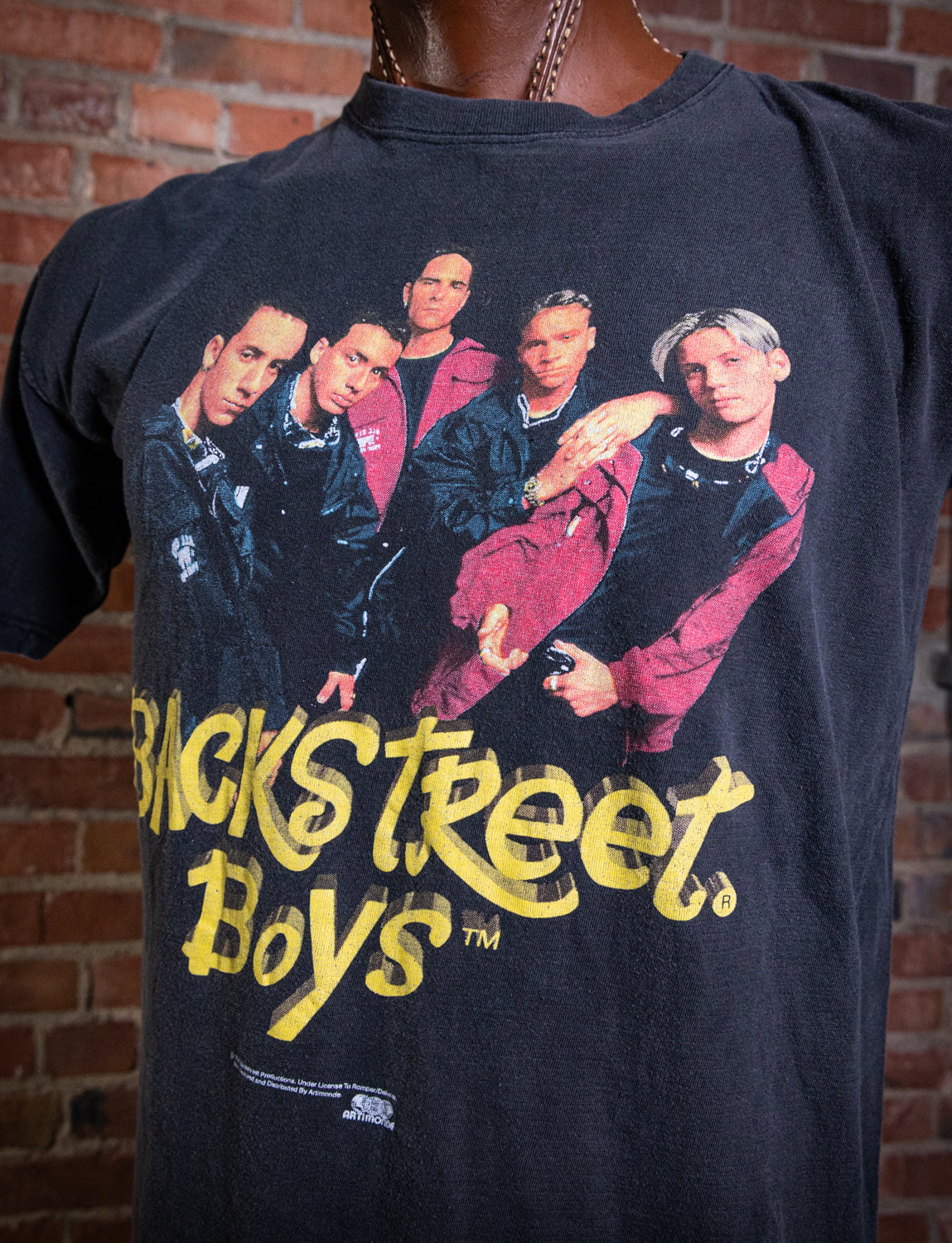 Vintage 1998 Backstreet Boys Concert T Shirt Large