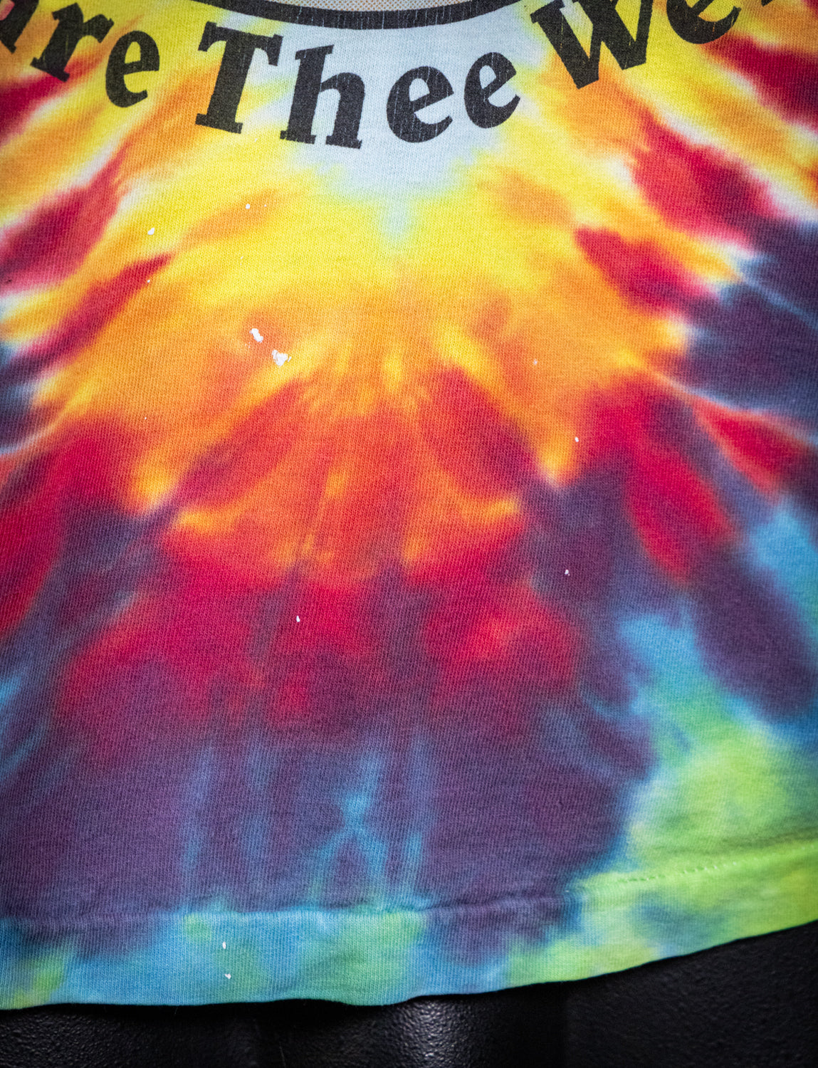 Vintage 1996 Jerry Garcia Fare Thee Well Bike Week Tie Dye T Shirt