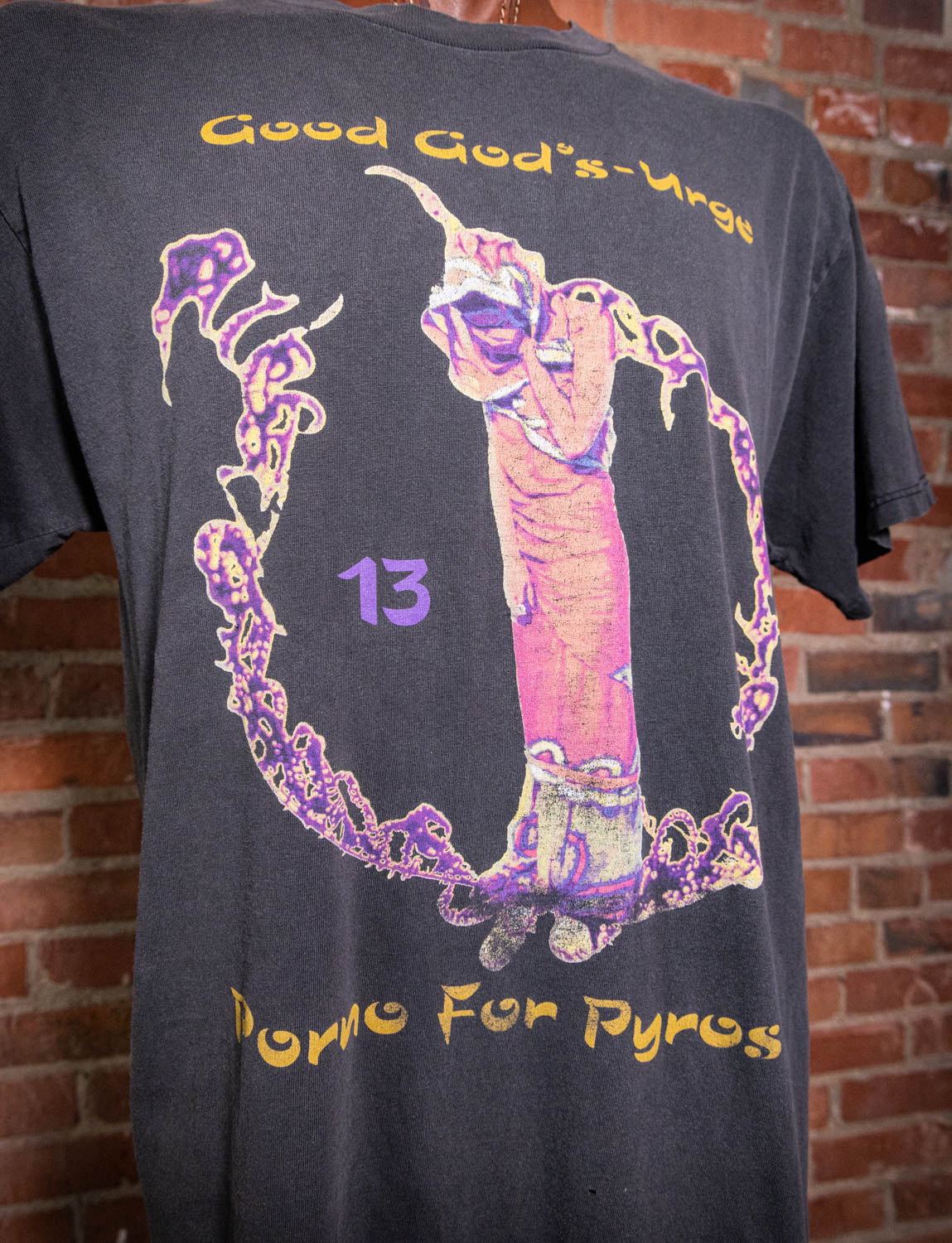 Vintage 1996 Porno For Pyros Good God's Urge Concert T Shirt XL