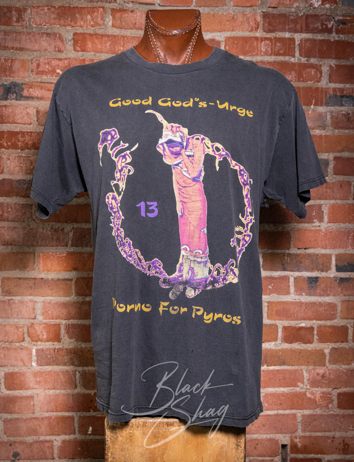 Vintage 1996 Porno For Pyros Good God's Urge Concert T Shirt XL