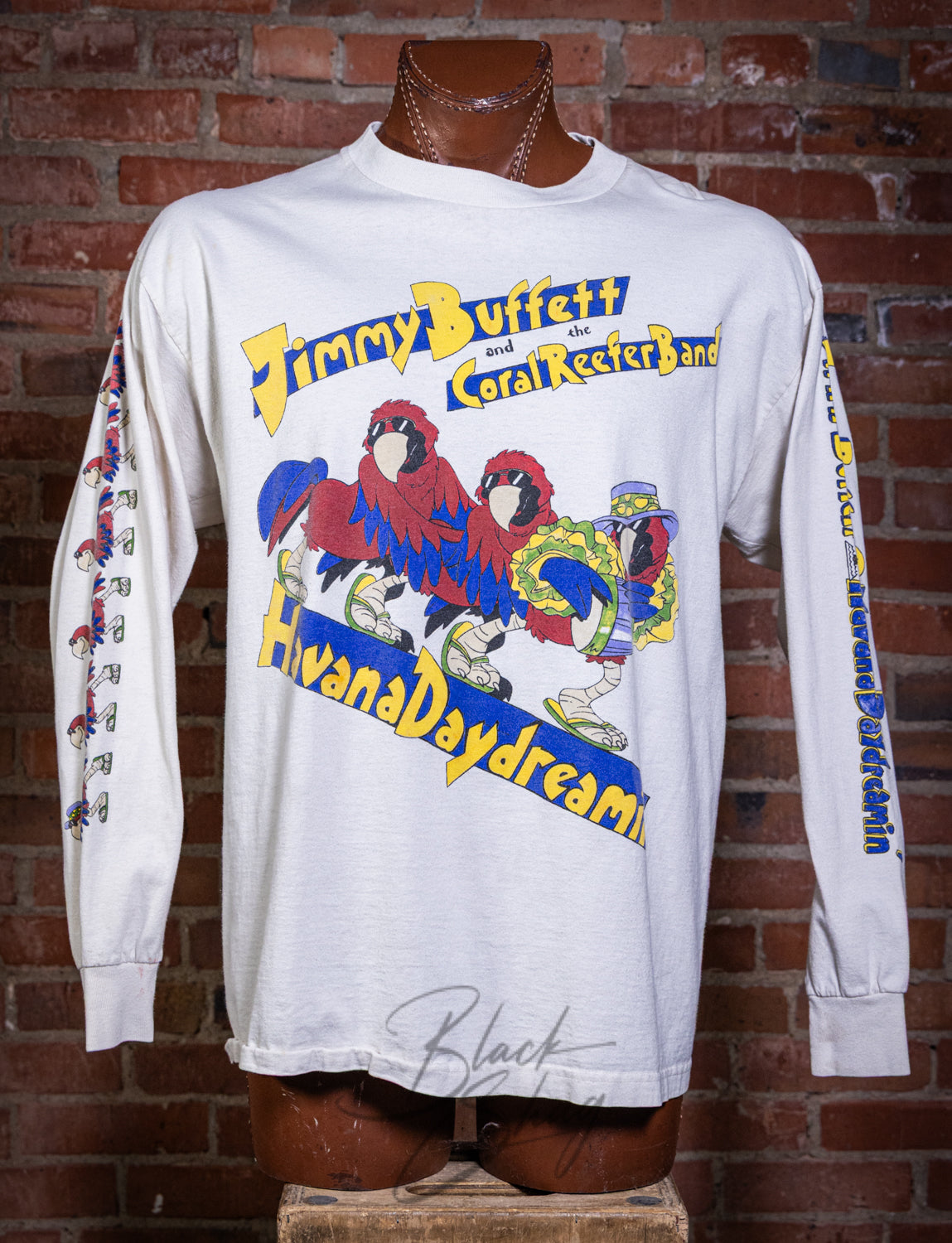 Vintage 1997/98 Jimmy Buffet Havana Daydreamin' Long Sleeve Concert T Shirt XL