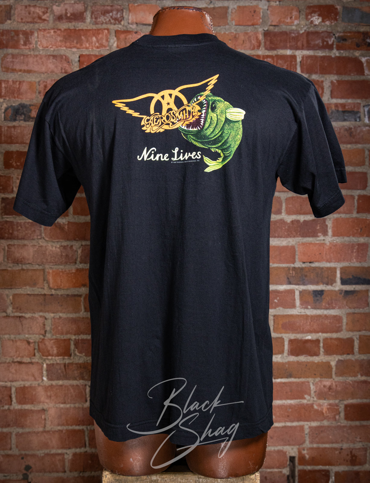 Vintage 1997 Aerosmith Nine Lives Concert T Shirt Large Vintage 1997 Aerosmith Nine Lives Concert T Shirt Large