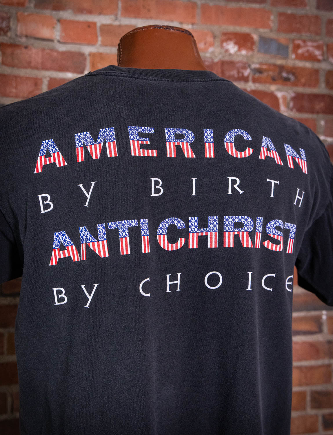 Vintage 1997 Marilyn Manson American Antichrist Concert T Shirt XL