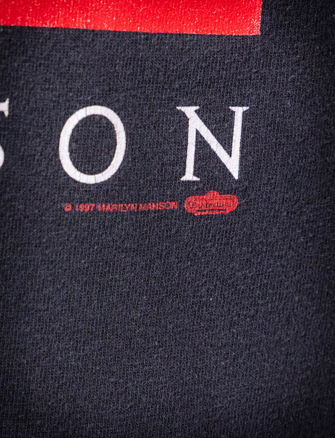 Vintage 1997 Marilyn Manson American Antichrist Concert T Shirt XL