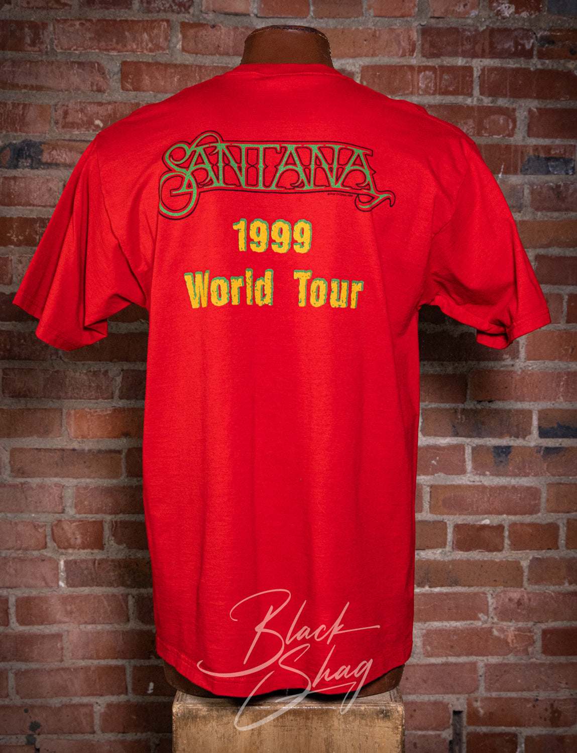 Vintage 1999 Santana World Tour Concert T Shirt L/XL
