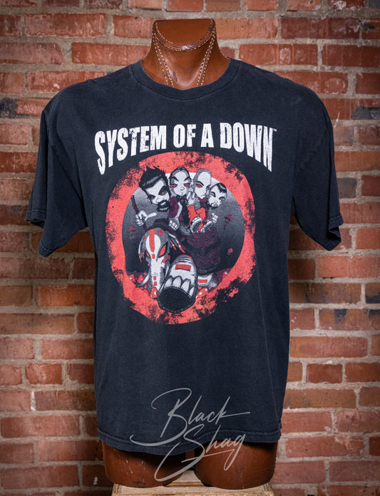 Vintage 2000s System of a Down Riders Concert T Shirt XL