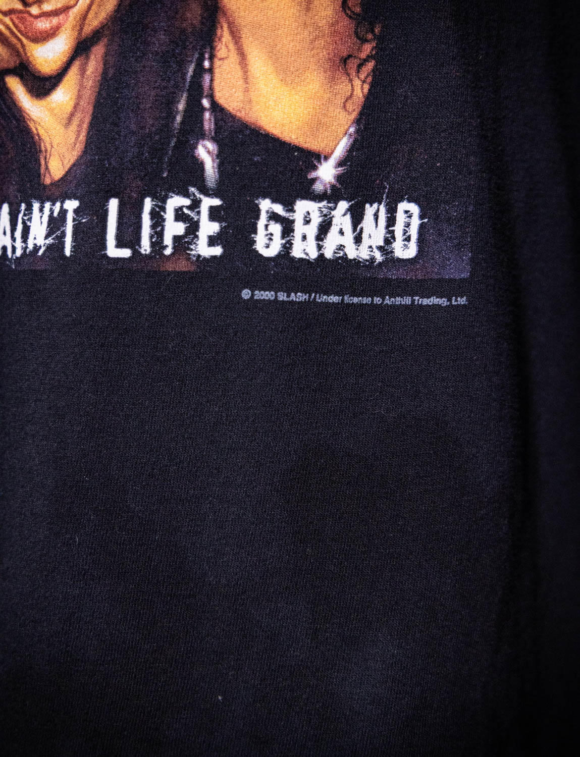 Vintage 2001 Slash's Snakepit Ain't Life Grand Concert T Shirt Medium