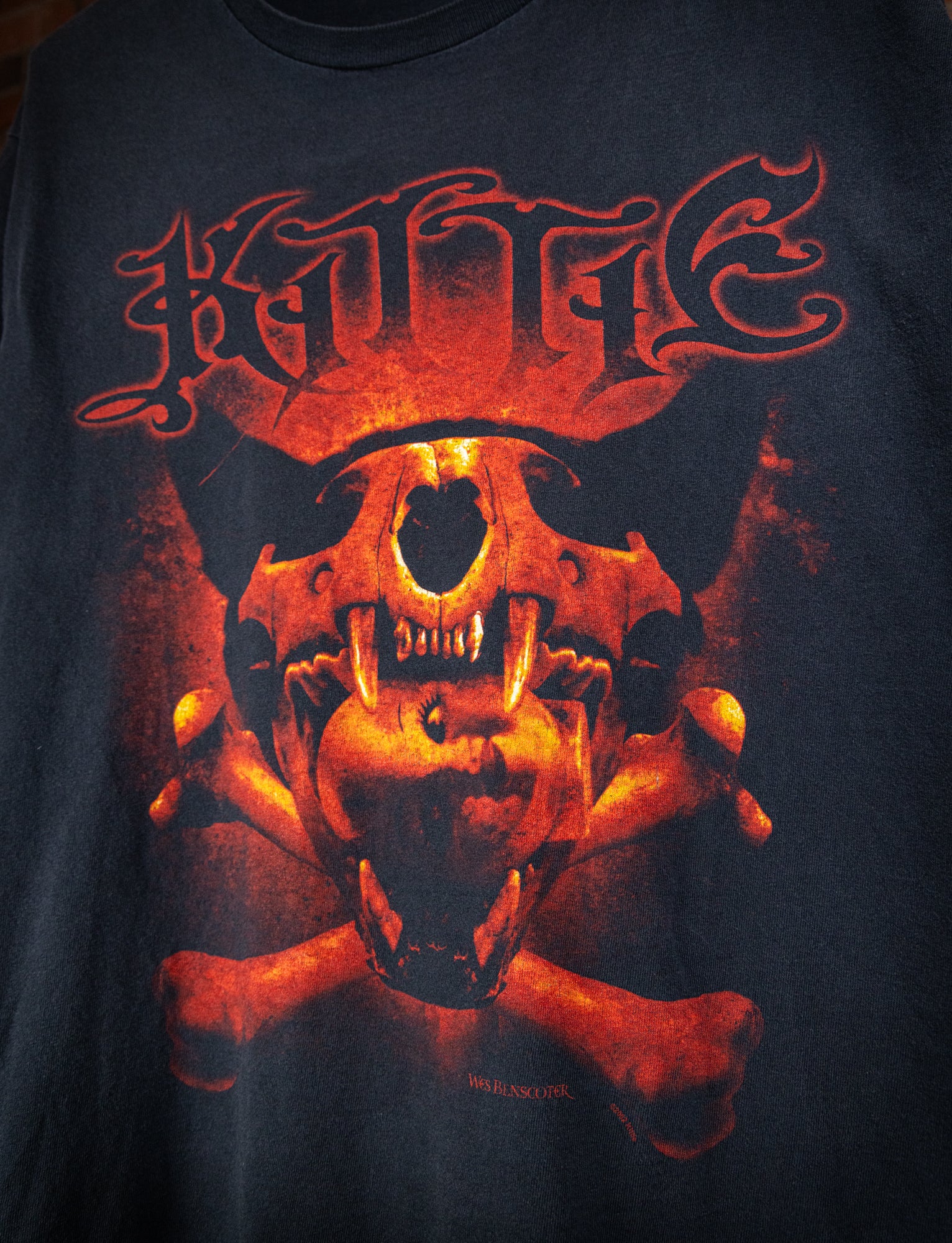 Vintage 2002 KITTIE Run Like Hell Concert T Shirt L/XL