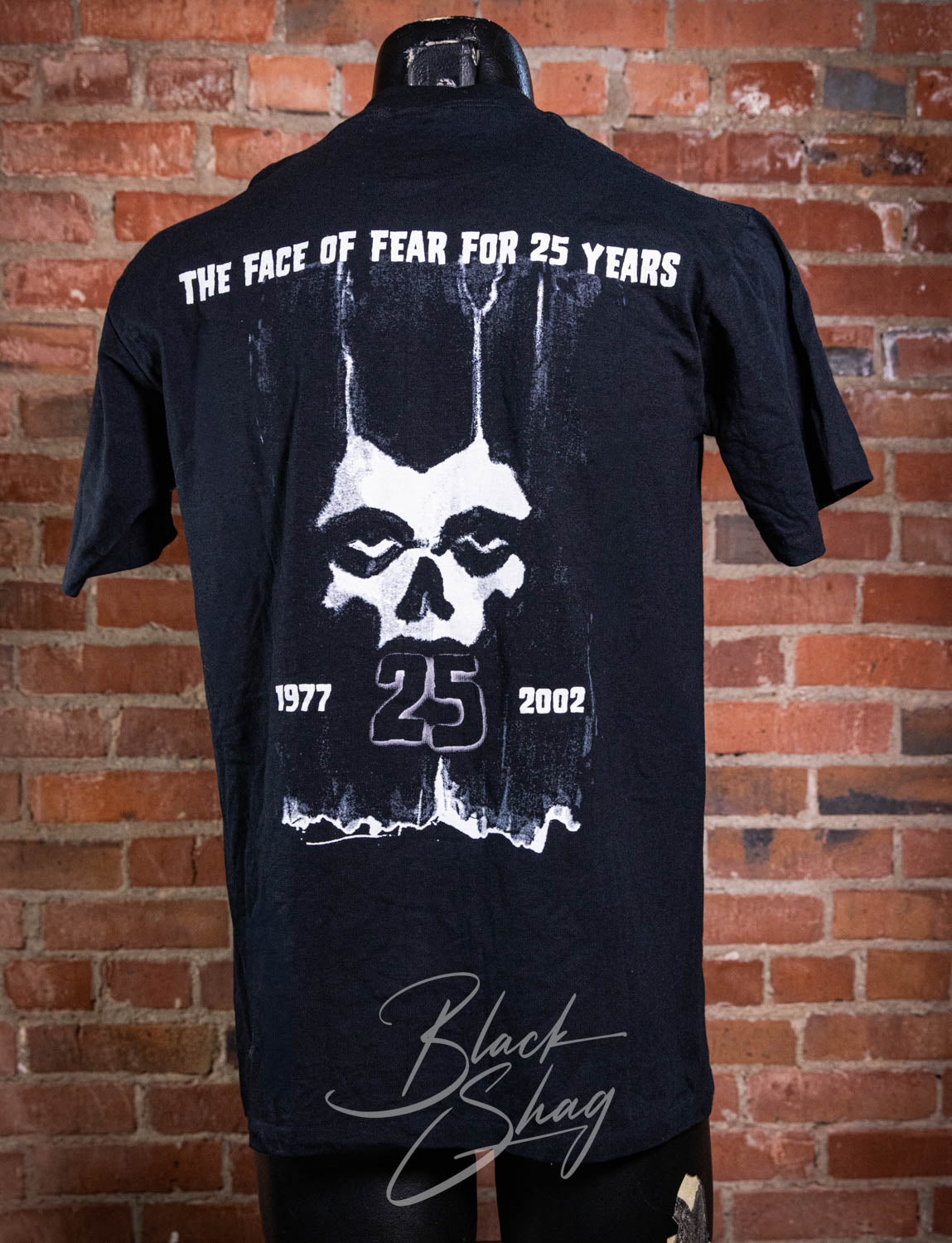 Vintage 2002 Misfits 25 Years Concert T Shirt Medium