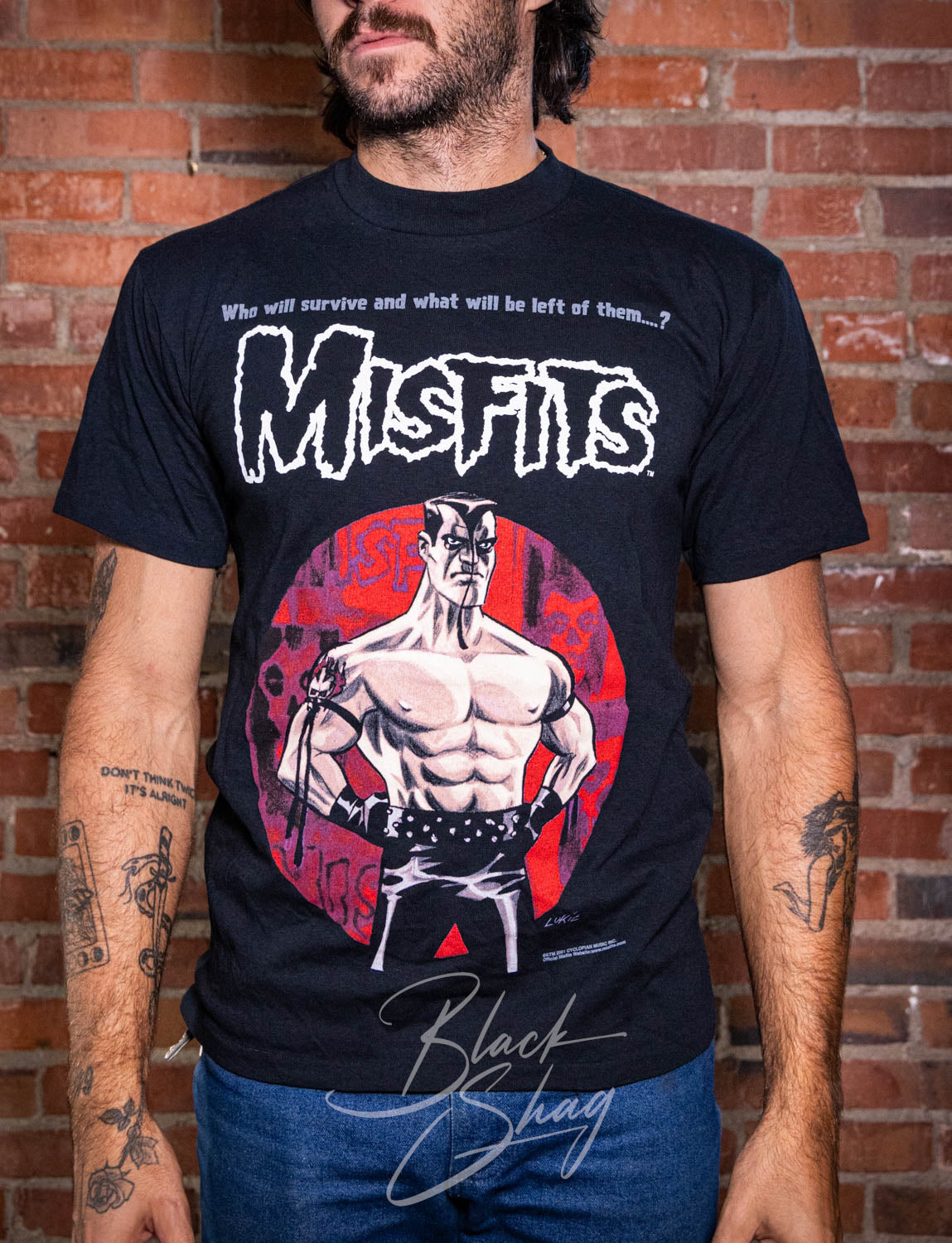 Vintage 2002 Misfits 25 Years Concert T Shirt Medium