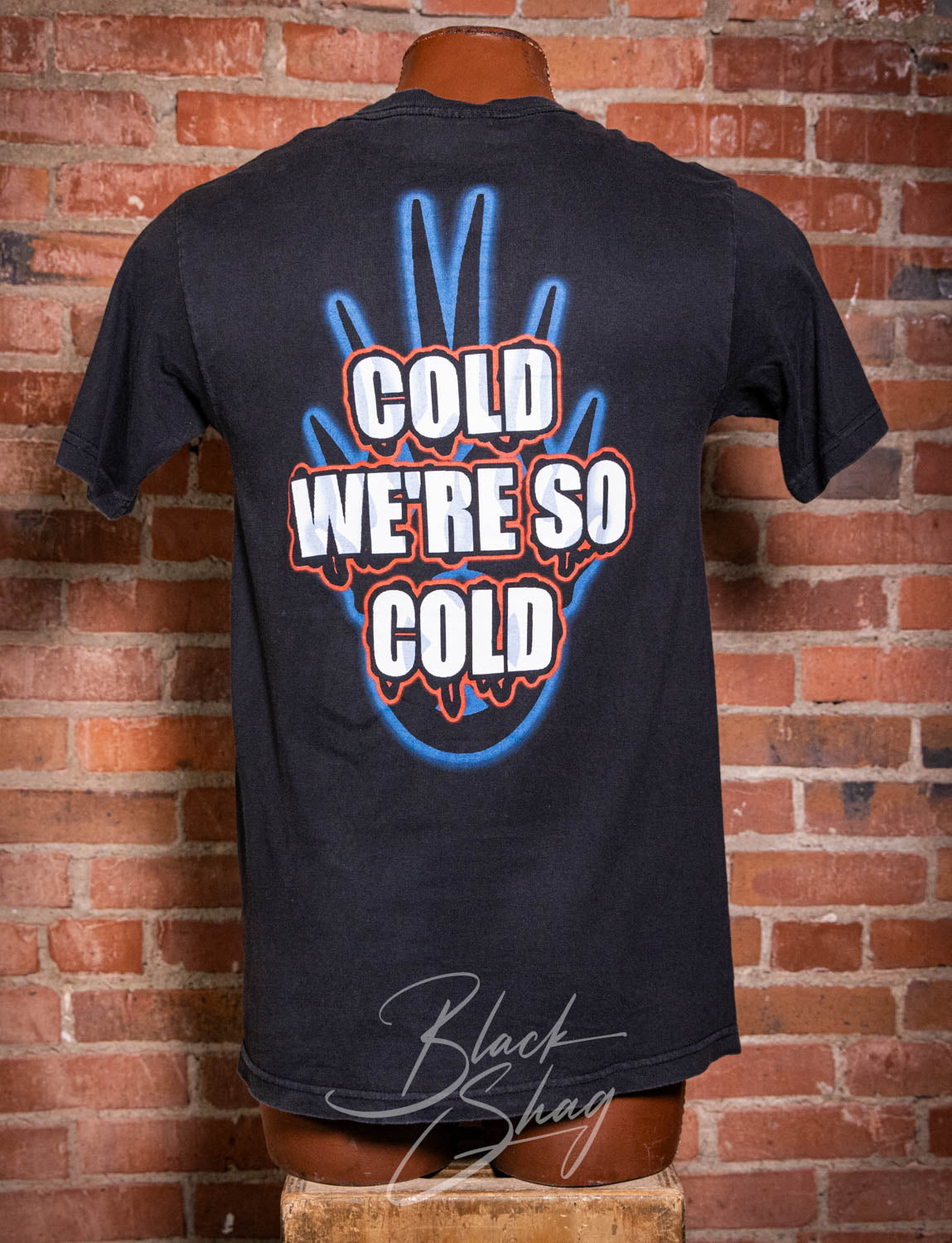 Vintage 2002 Static-X Cold We're So Cold Concert T Shirt Medium