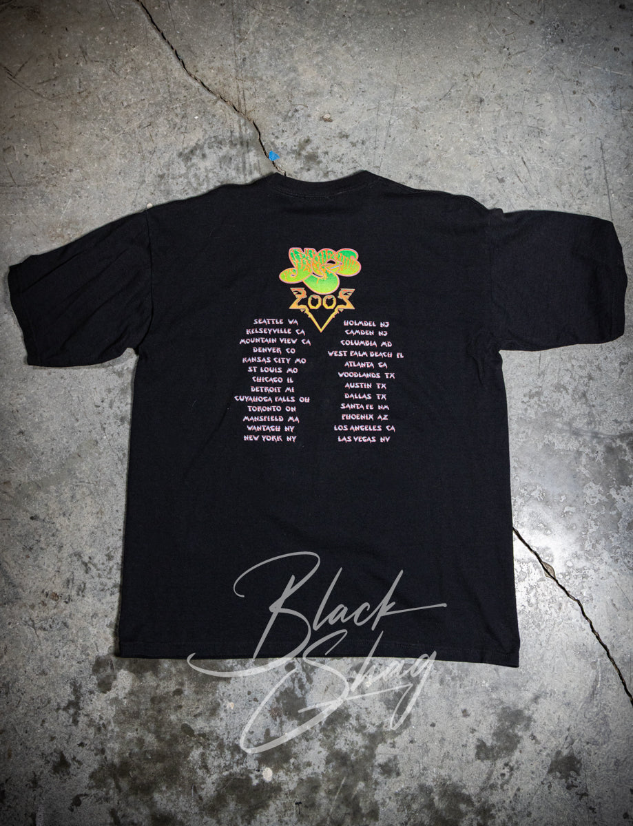 Vintage 2002 Yes Tales from Topographic Oceans T Shirt – Black