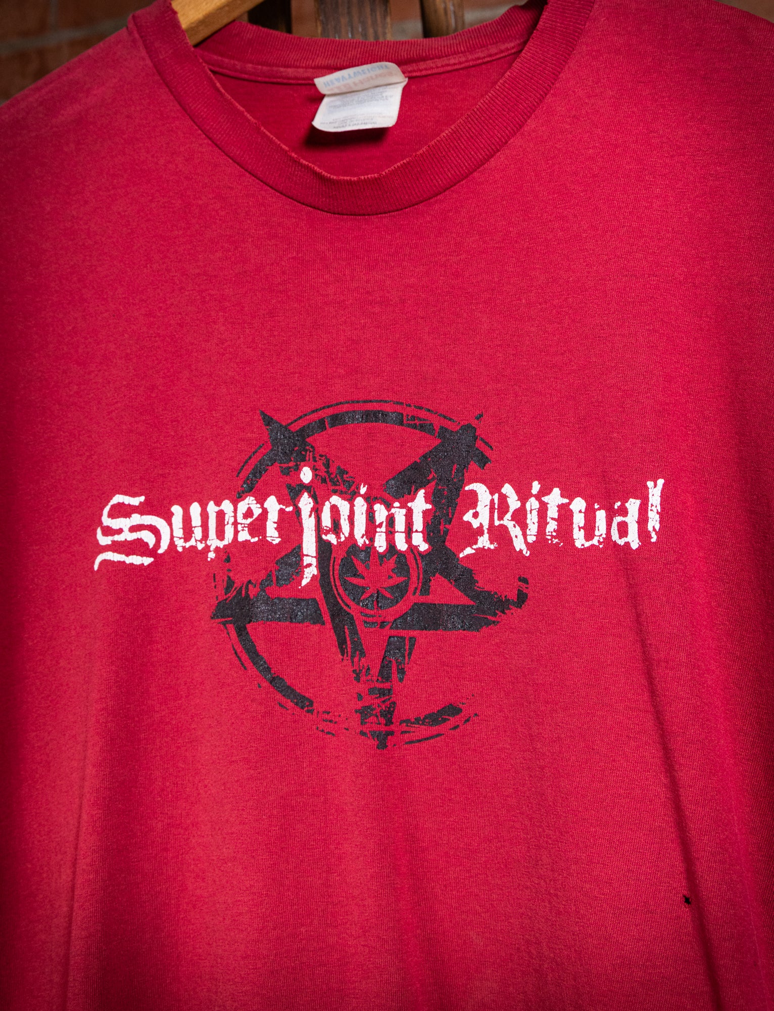 Vintage 2003 Superjoint Ritual Lethal Dose of American Hatred Concert T Shirt Large