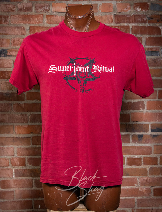 Vintage 2003 Superjoint Ritual Lethal Dose of American Hatred Concert T Shirt Large