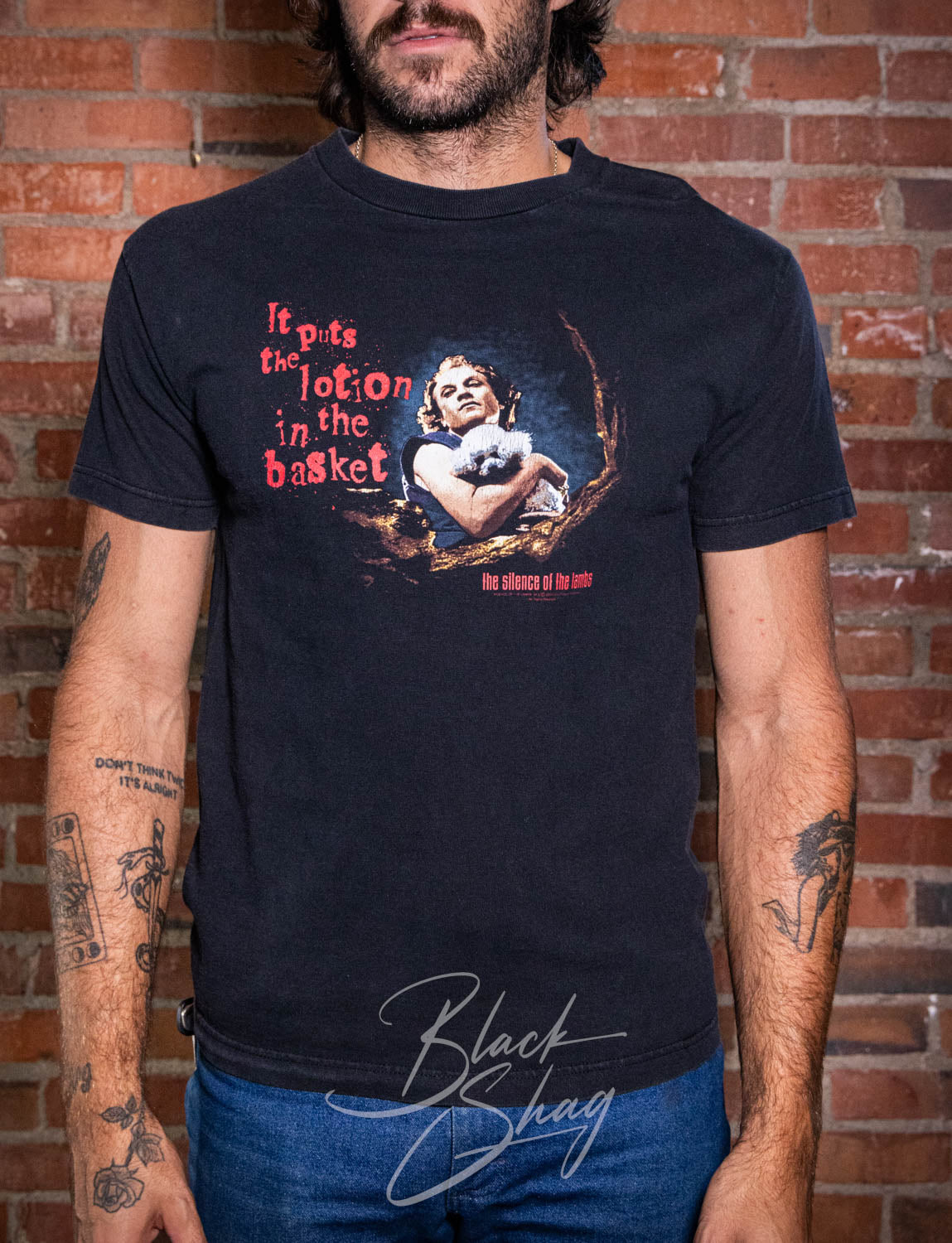 Vintage 2004 Silence of the Lambs Graphic T Shirt Medium