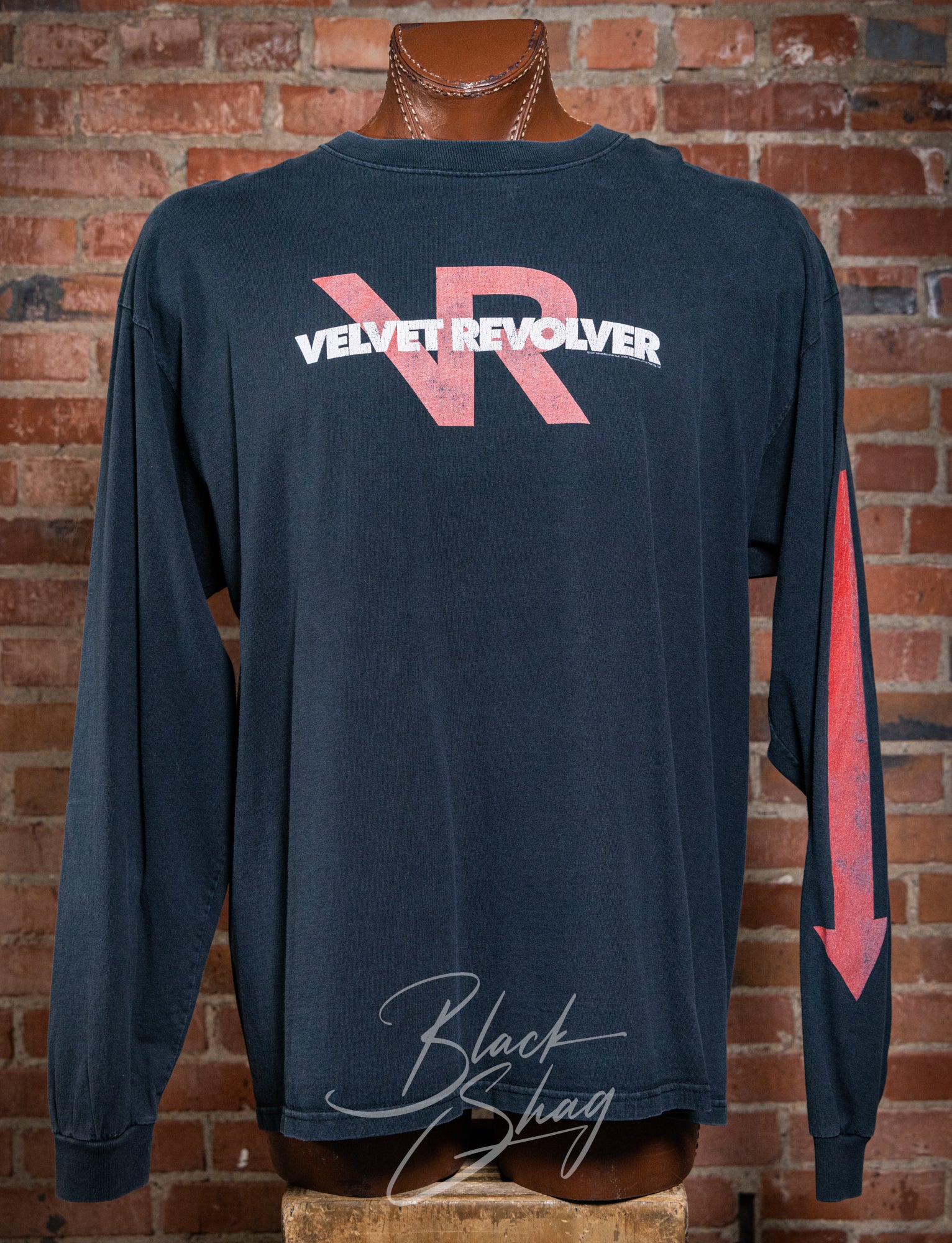 Vintage 2004 Velvet Revolver Contraband Long Sleeve Concert T Shirt 2XL