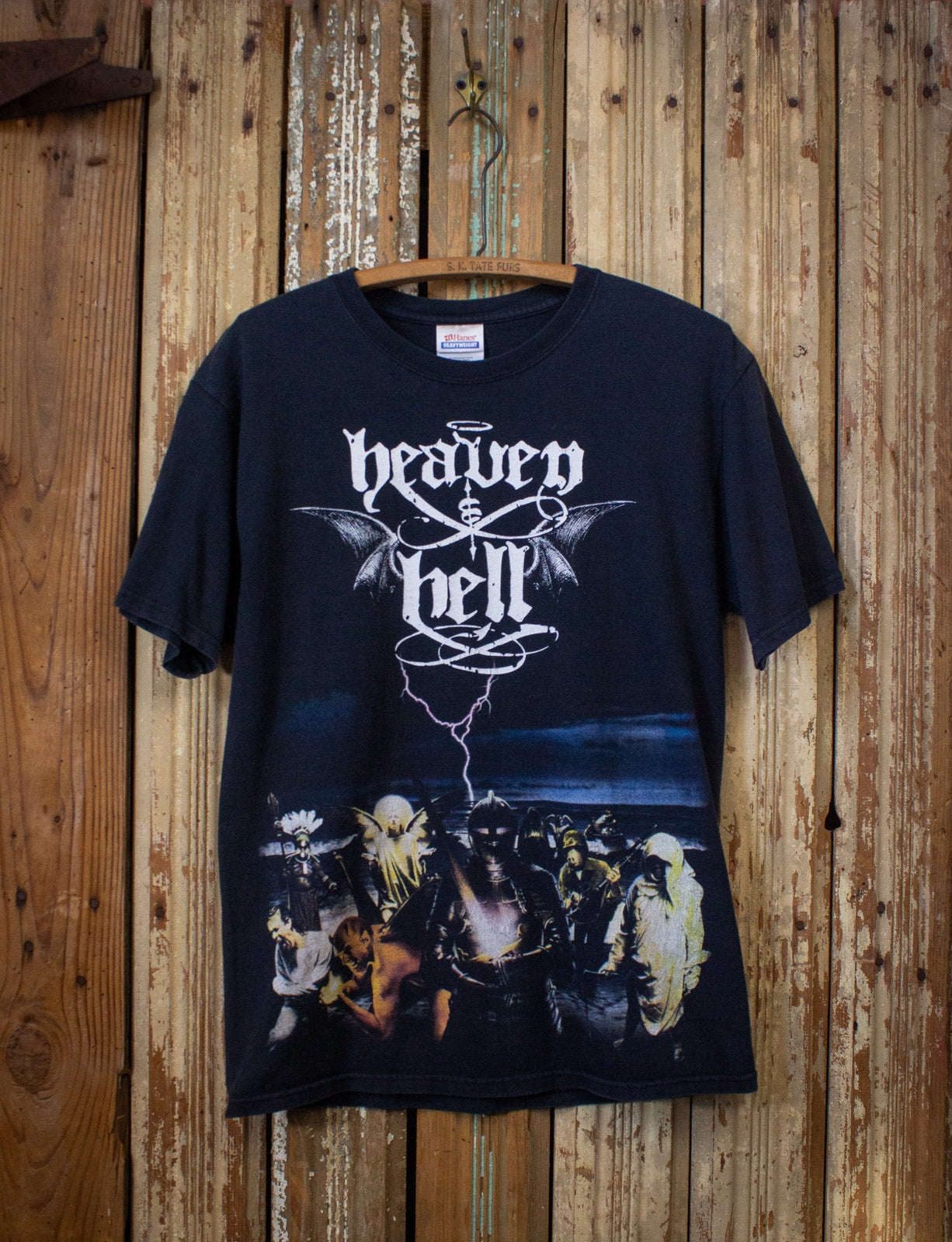 Vintage 2007 Heaven and Hell Live Evil Concert T Shirt Medium