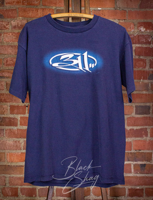 Vintage 311 Logo/Alien Concert T Shirt 1995 Large