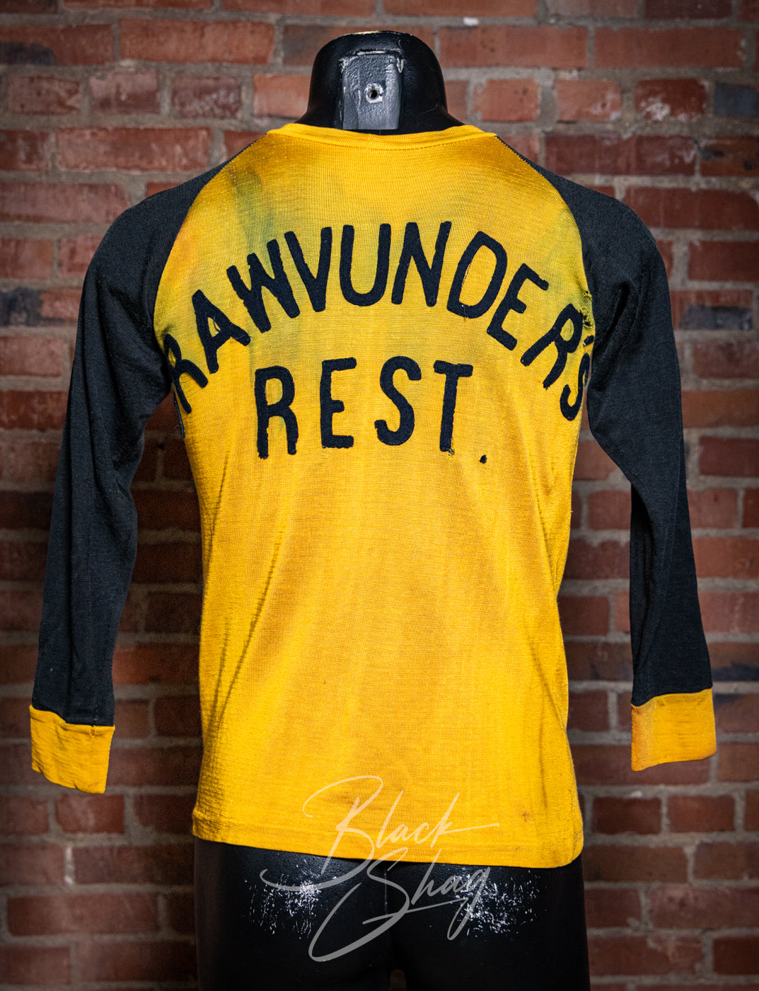 Vintage 1940s Lutherans Grawvunder's Rest Jersey T Shirt Small