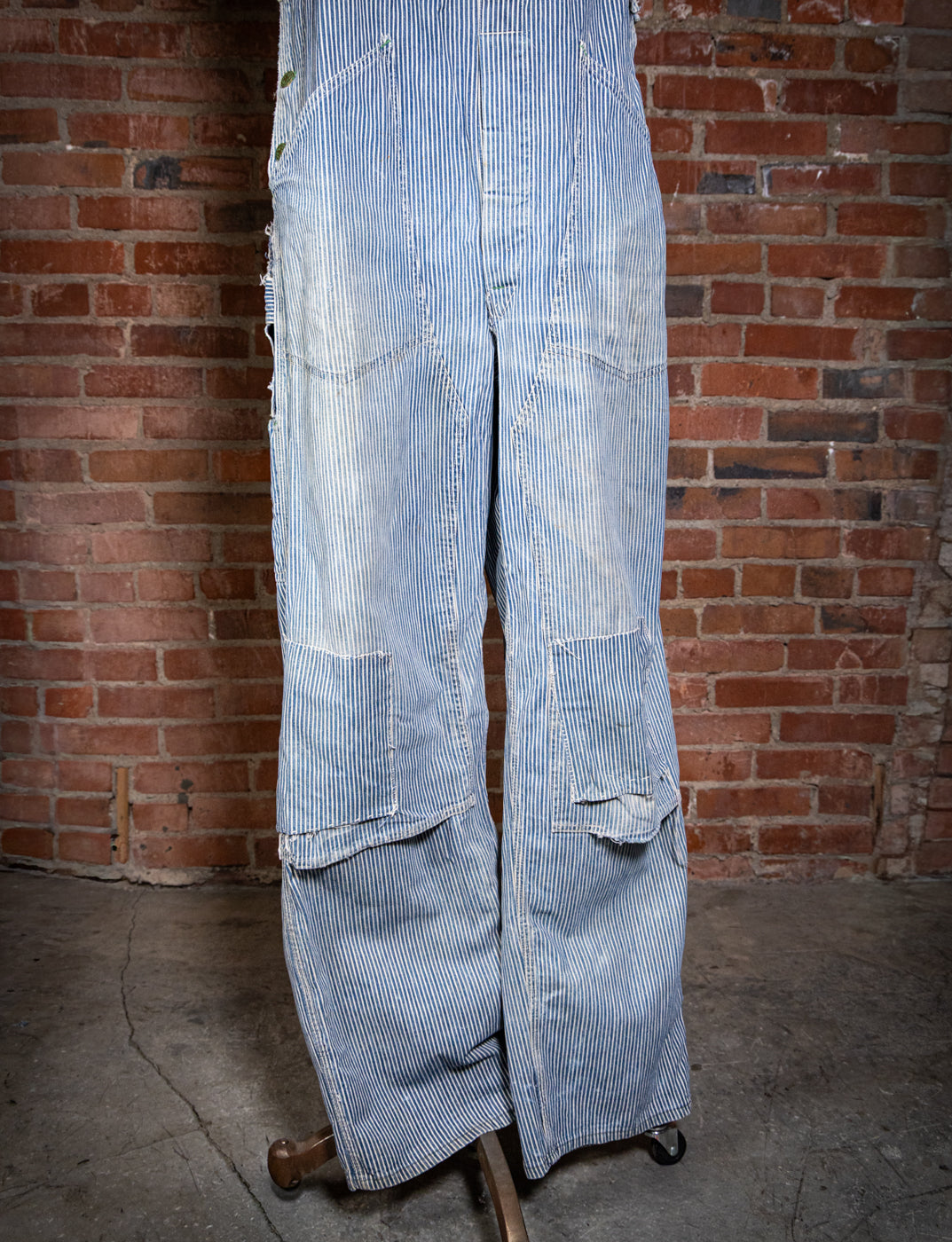 Vintage 1950s Osh Kosh B'gosh Pinstripe Overalls 38x33