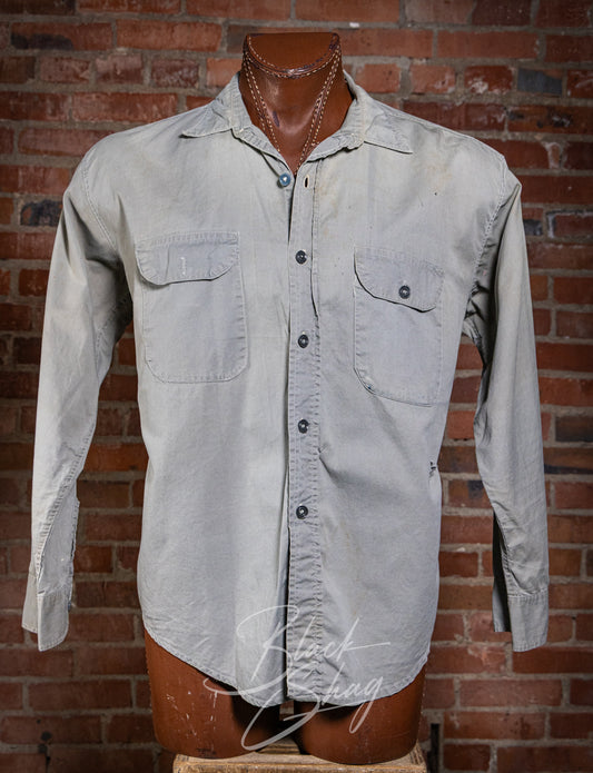 Vintage 60s Cone Mills Work Shirt XL