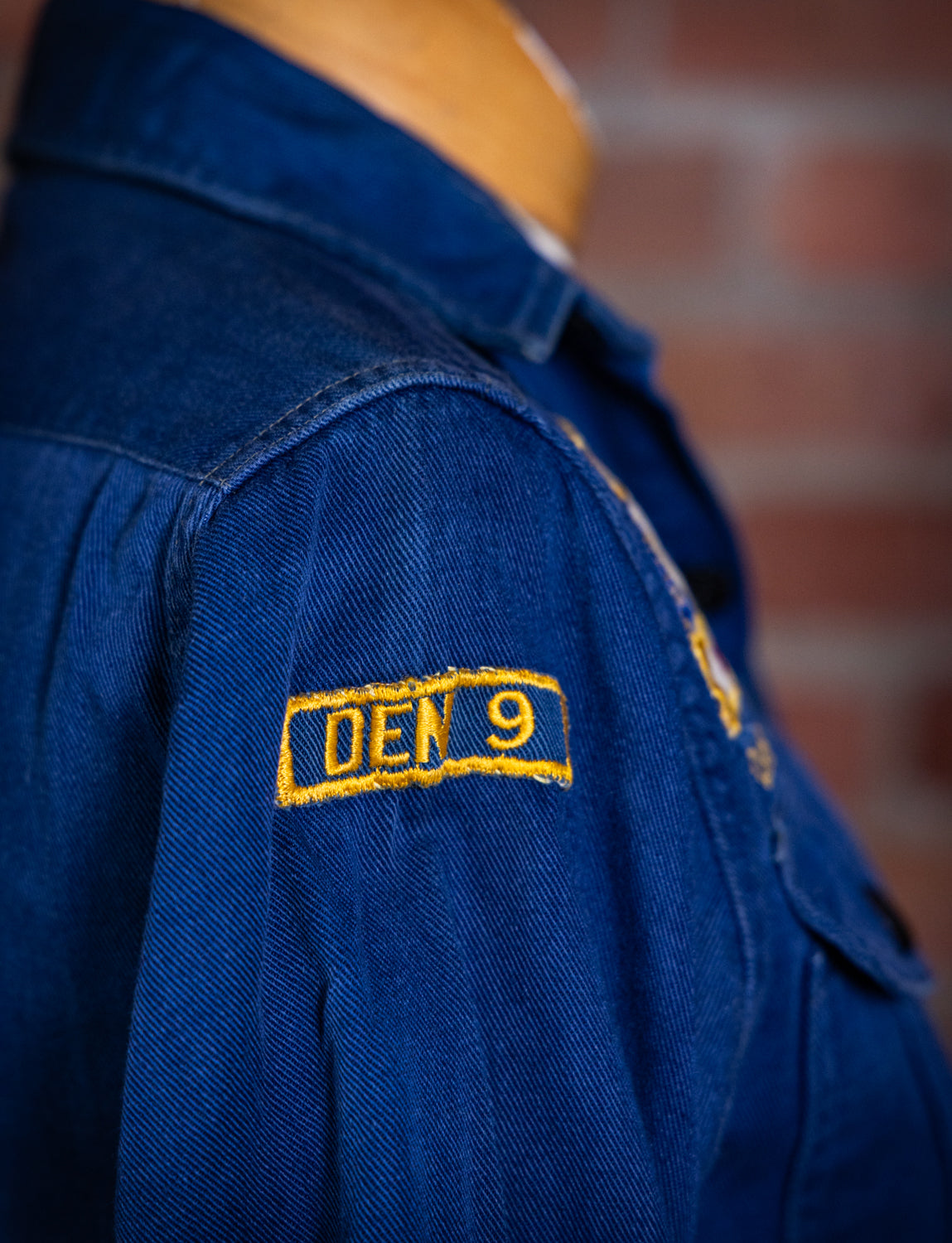 Vintage 60s Cub Scout Uniform Shirt XS