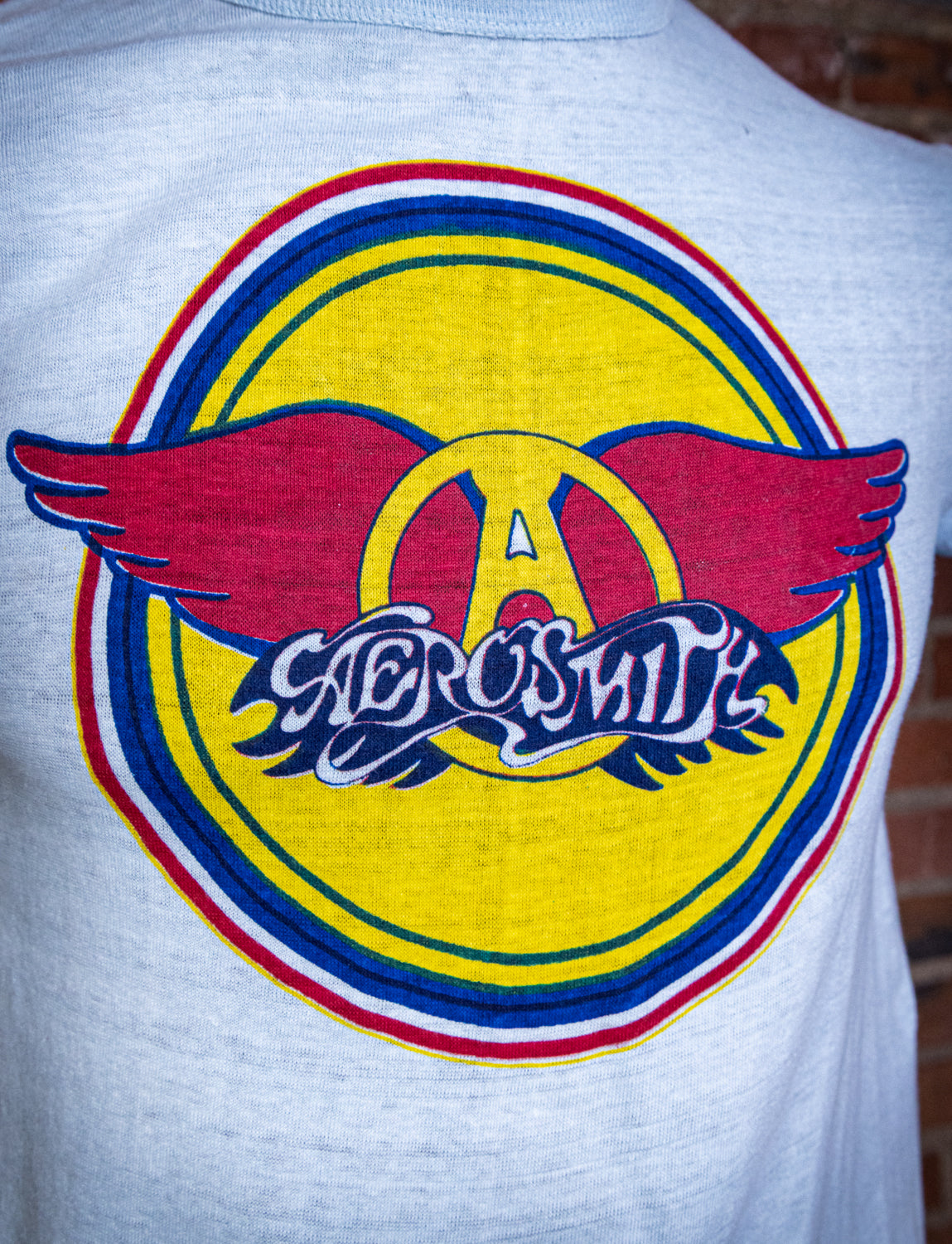 Vintage 70s Aerosmith European Concert T Shirt