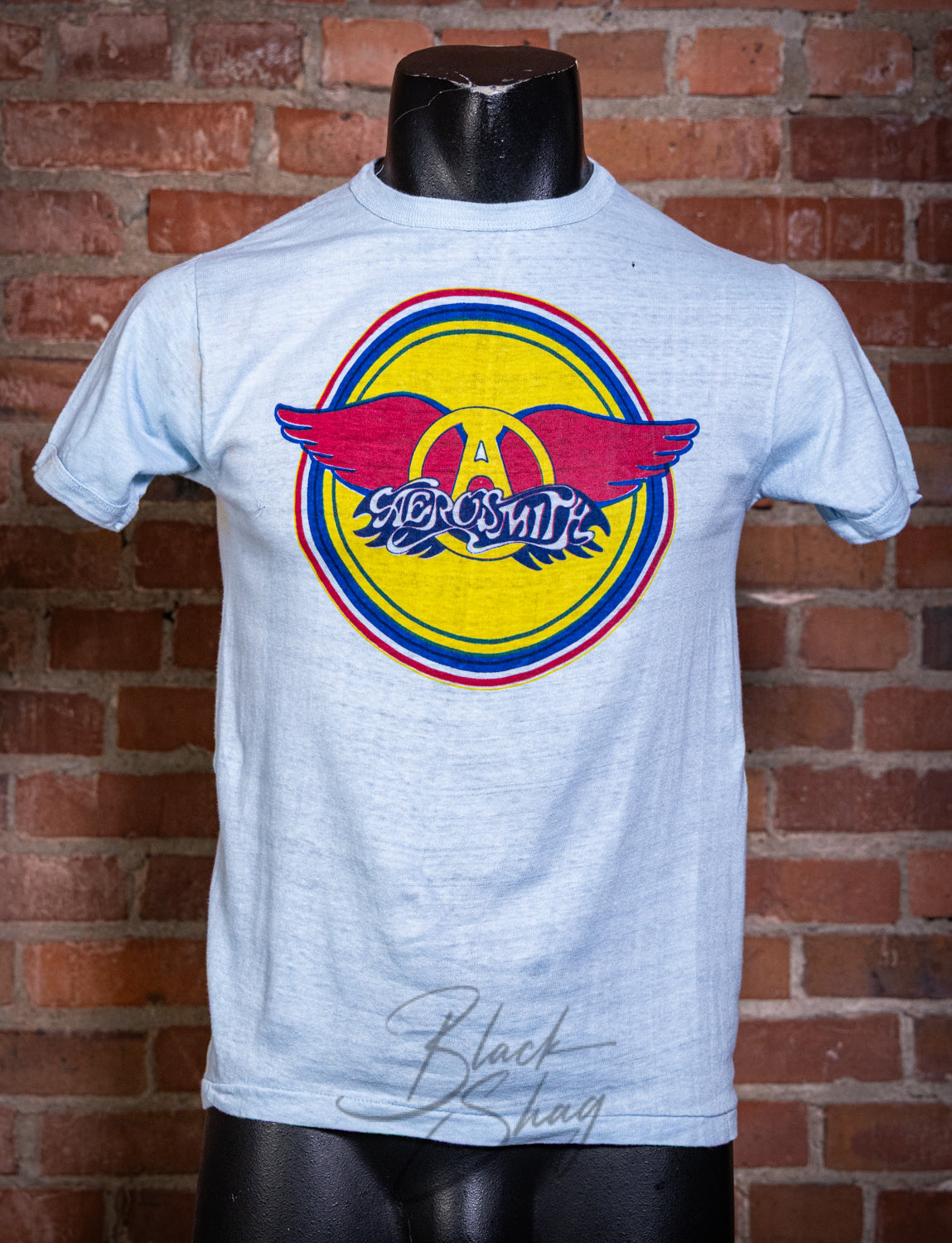 Vintage 70s Aerosmith European Concert T Shirt