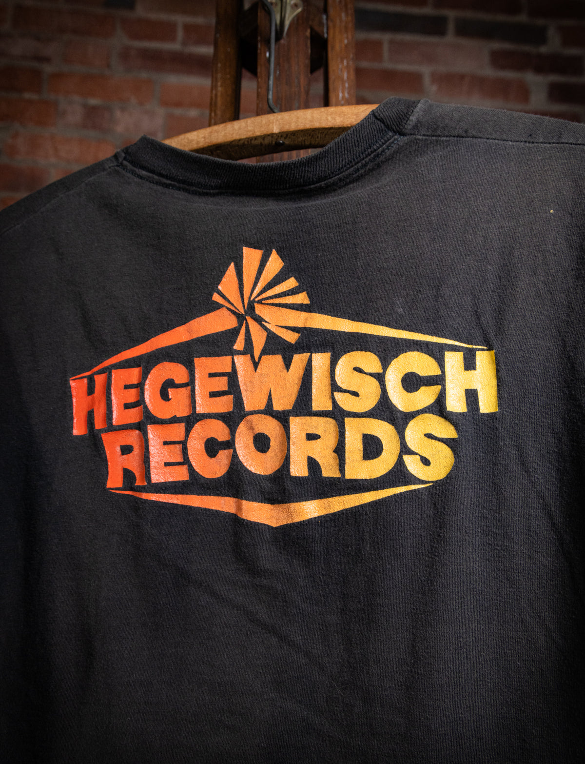 Vintage 70s Budgie Hegewisch Records Promo T Shirt Small
