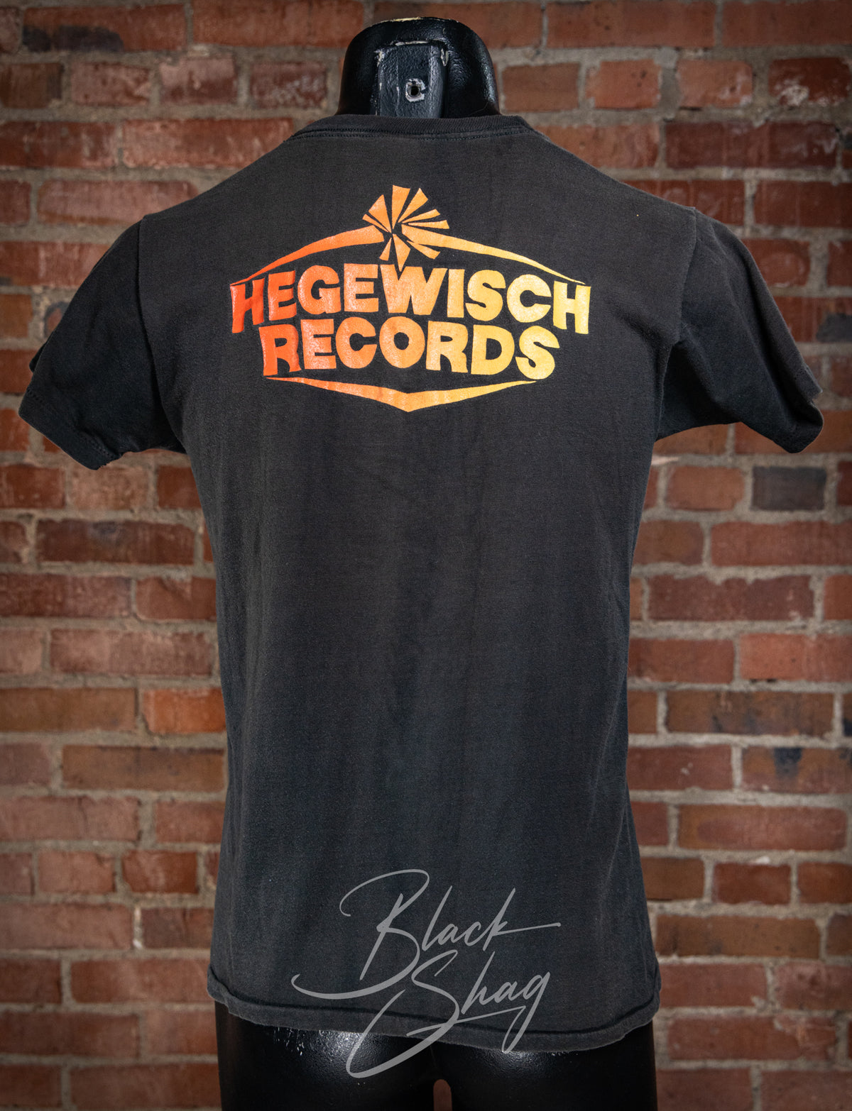 Vintage 70s Budgie Hegewisch Records Promo T Shirt Small