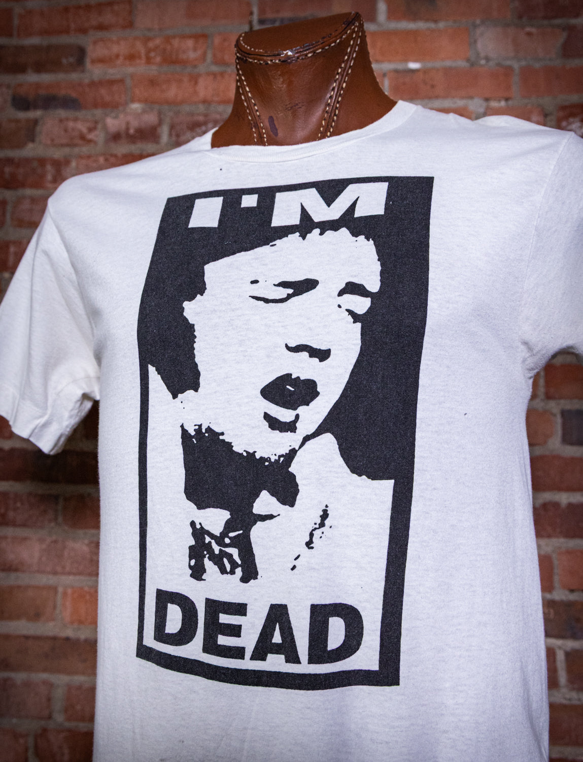 Vintage 70s Elvis Presley I'm Dead T Shirt Medium
