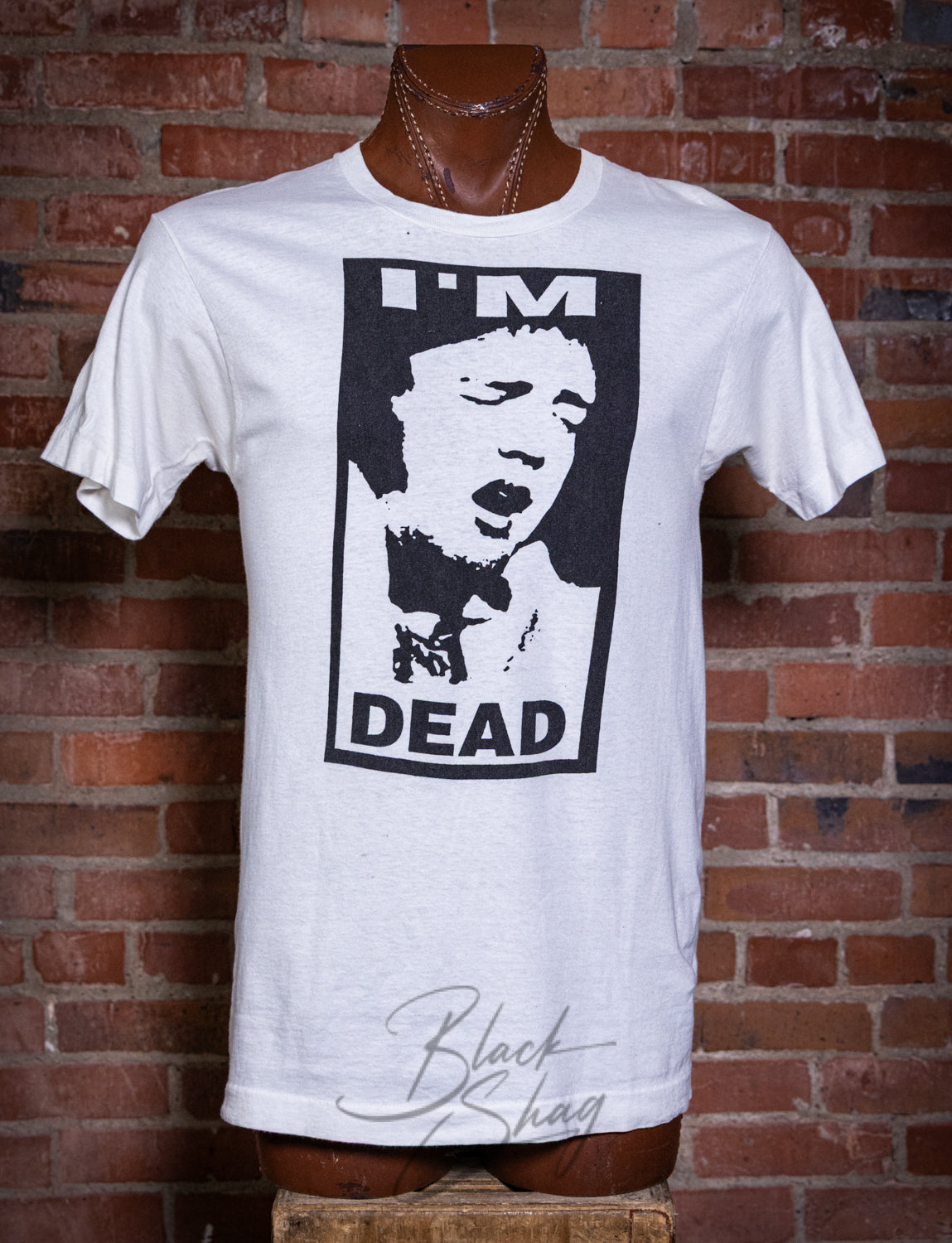 Vintage 70s Elvis Presley I'm Dead T Shirt Medium