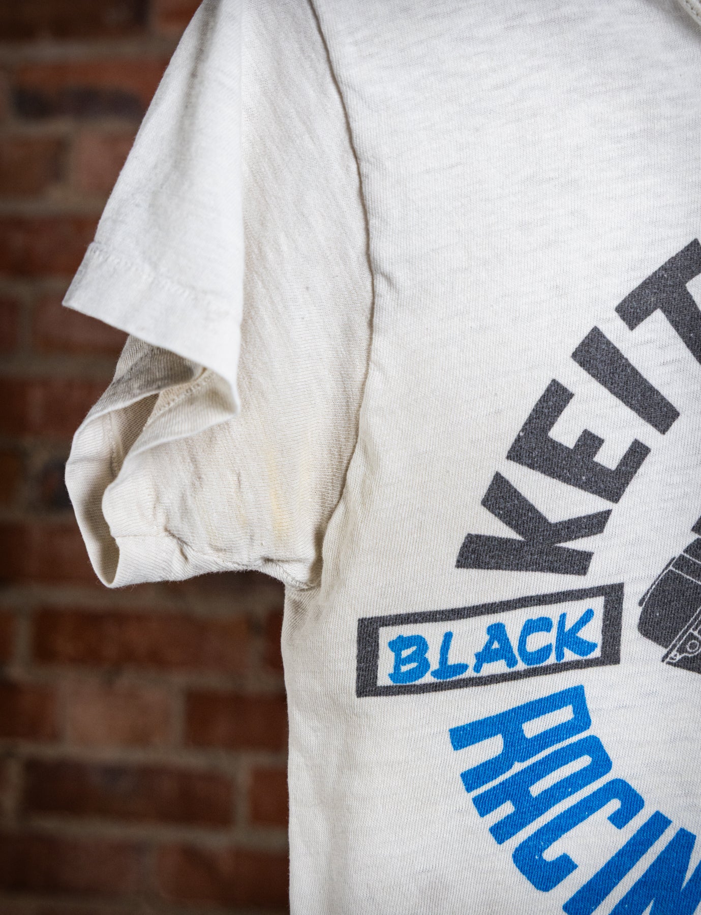 Vintage 70s Keith Black Racing Engines Graphic T Shirt XS