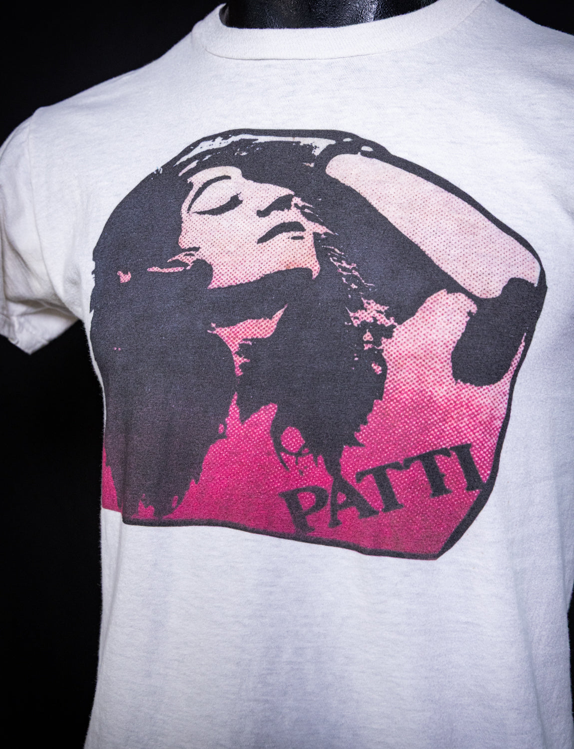 Vintage 70s Patti Smith Concert T Shirt Small