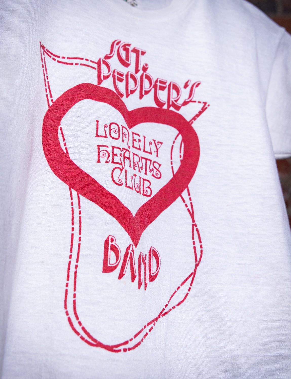 Vintage 70s Sgt Pepper's Lonely Hearts Club Band Promo T Shirt XS
