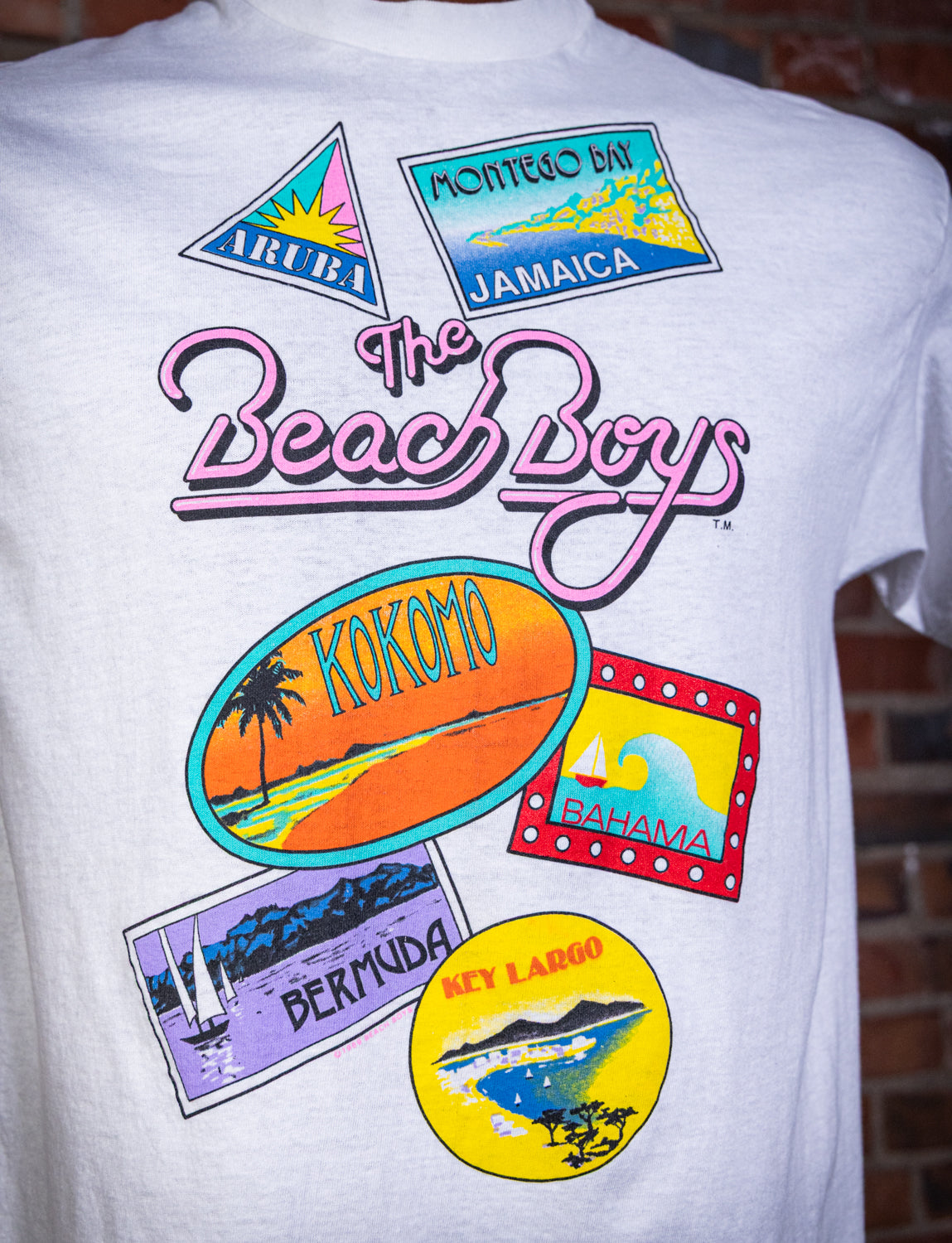 Vintage 1989 Beach Boys Kokomo Concert T Shirt Large