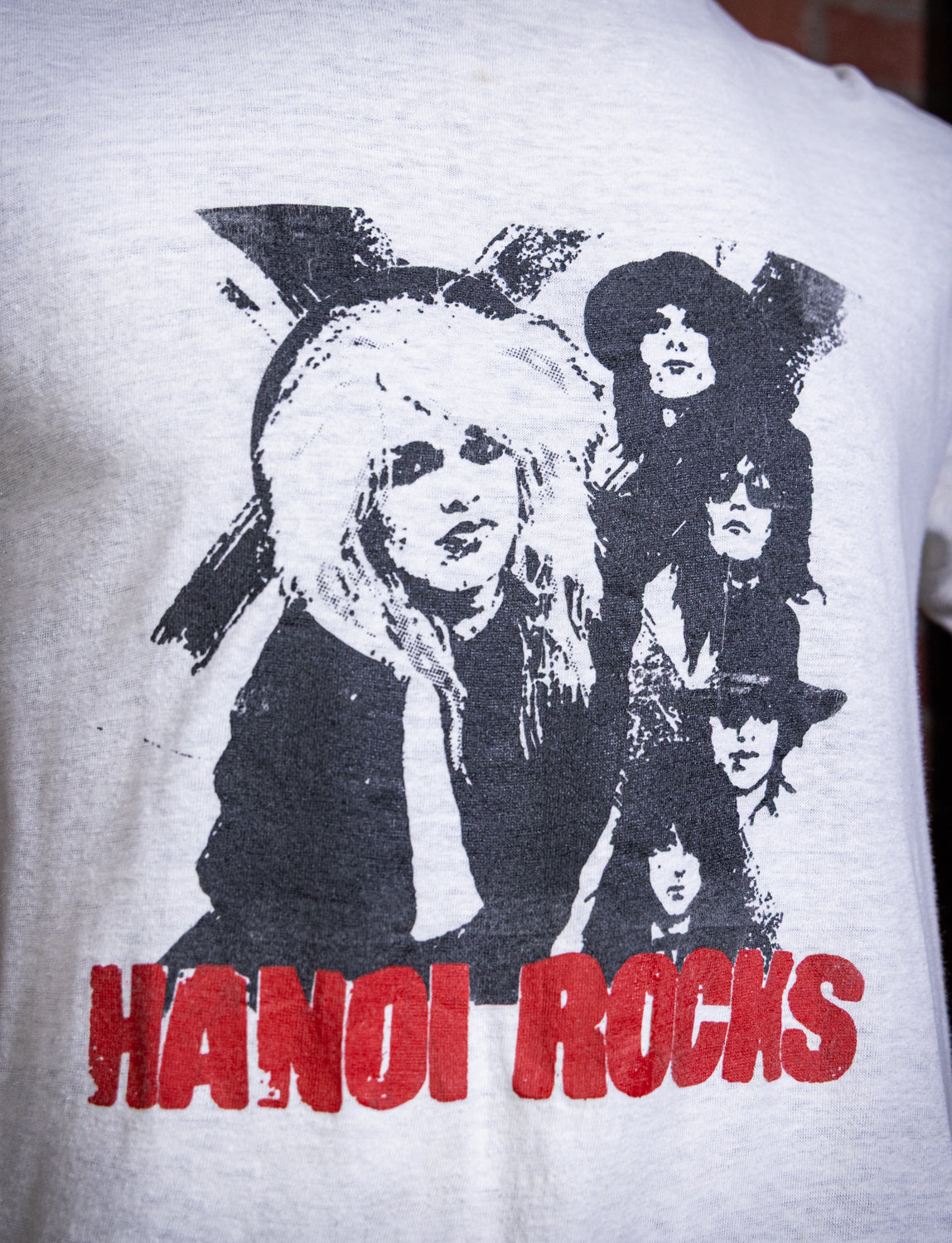 Vintage 80s Hanoi Rocks Concert T Shirt Medium