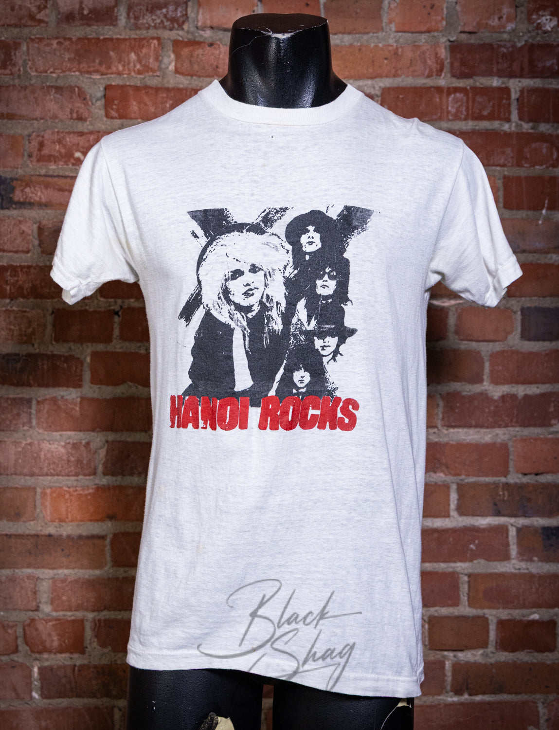Vintage 80s Hanoi Rocks Concert T Shirt Medium
