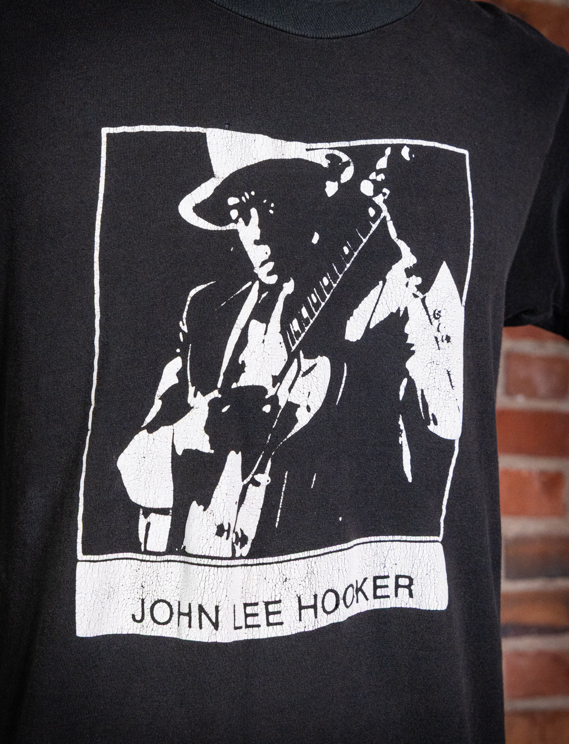 Vintage 80s John Lee Hooker Concert T Shirt Medium