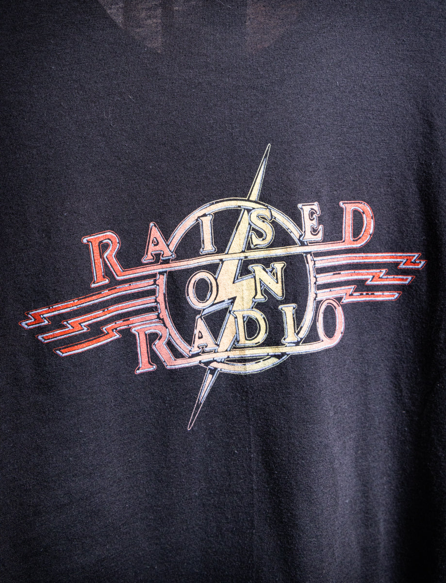 Vintage 80s Journey Raised on the Radio Concert T Shirt Small