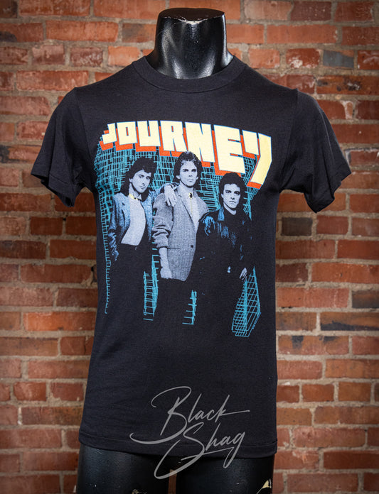 Vintage 80s Journey Raised on the Radio Concert T Shirt Small