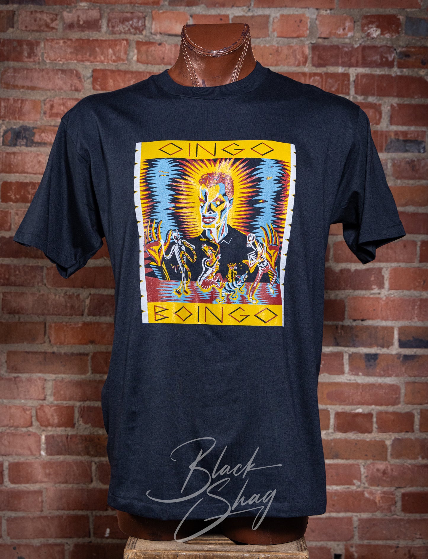 Vintage 80s Oingo Boingo Dead Mans Concert T Shirt XL