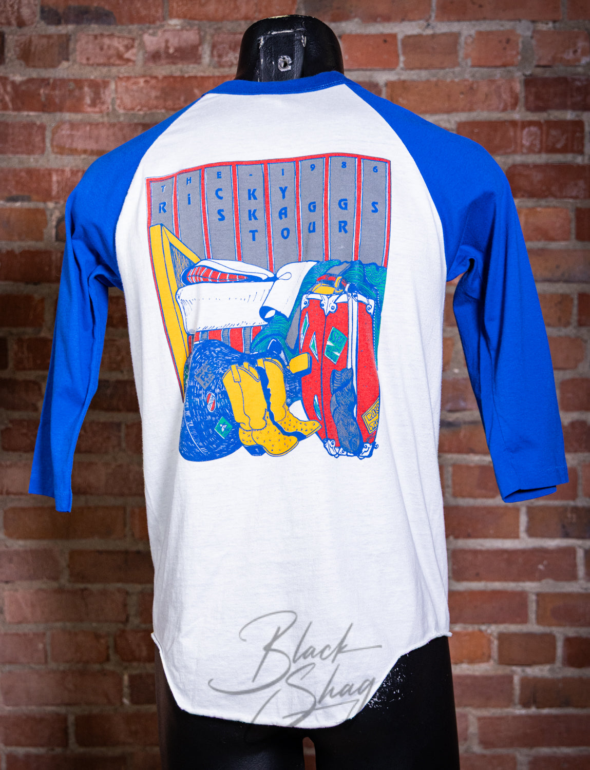 Vintage 80s Picky Ricky Skaggs Concert T Shirt Medium