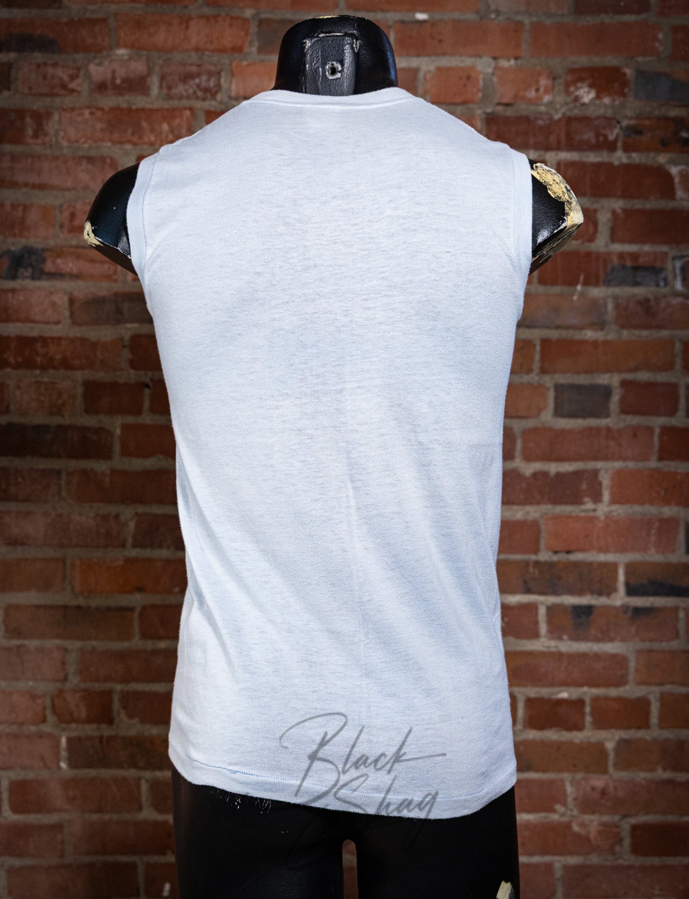 Vintage 80s Rick Springfield Concert Muscle T Shirt Small