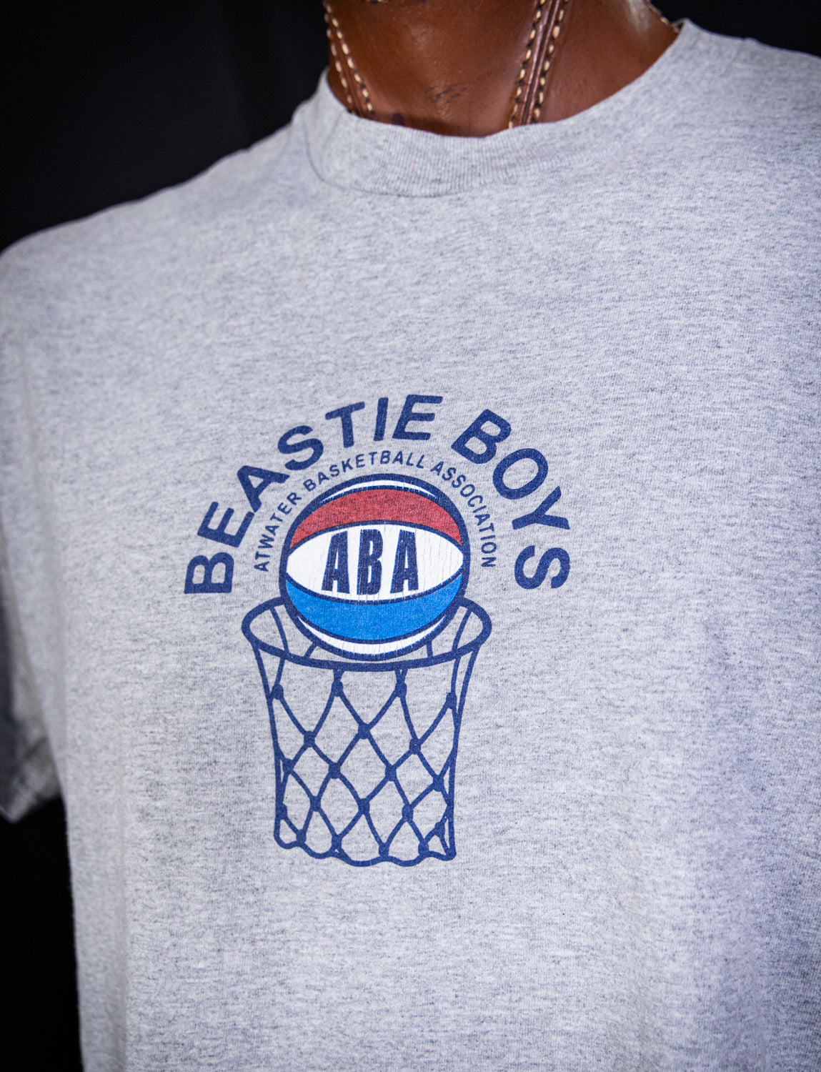 Vintage 90s Beastie Boys Atwater Basketball Association Concert T Shirt XL