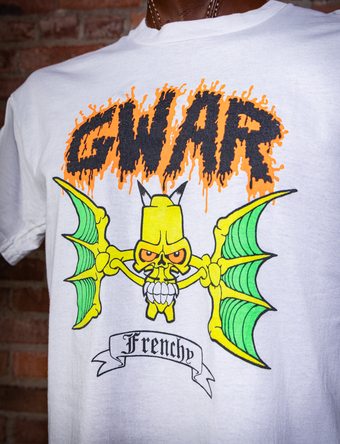 Vintage 90s GWAR Frenchy Concert T Shirt Large