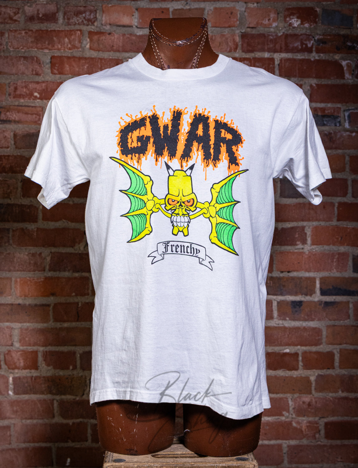 Vintage 90s GWAR Frenchy Concert T Shirt Large
