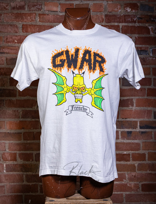 Vintage 90s GWAR Frenchy Concert T Shirt Large